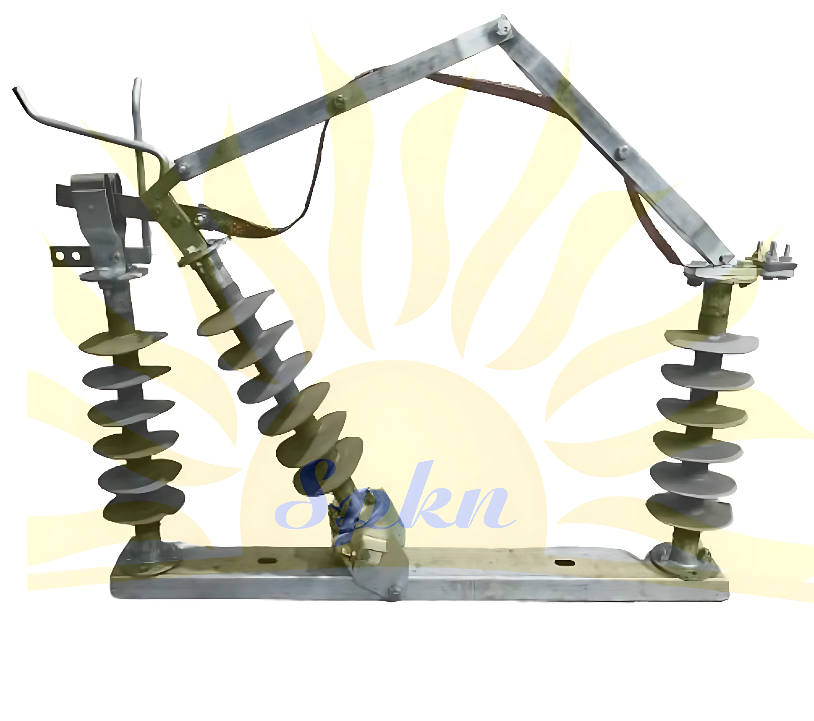 22 KV 400 Amps GO Switch Polymer Insulator 23 mm FRP